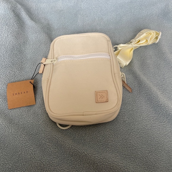 Off white white. Thread wallet handbag - Picture 1 of 8